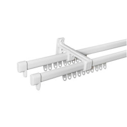 Curtain Rail - Double - 1m
