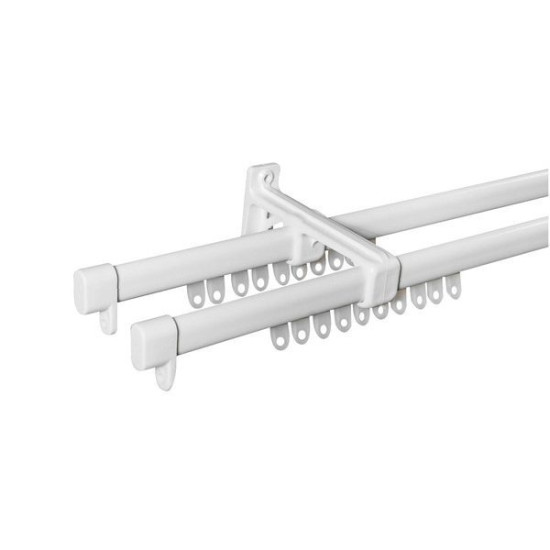 Curtain Rail - Double - 1m