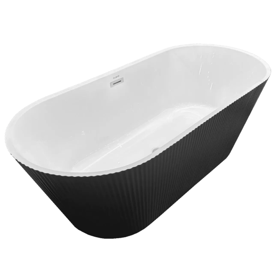 Bath Tub - Free Standing - Antila Matt Black (2522)