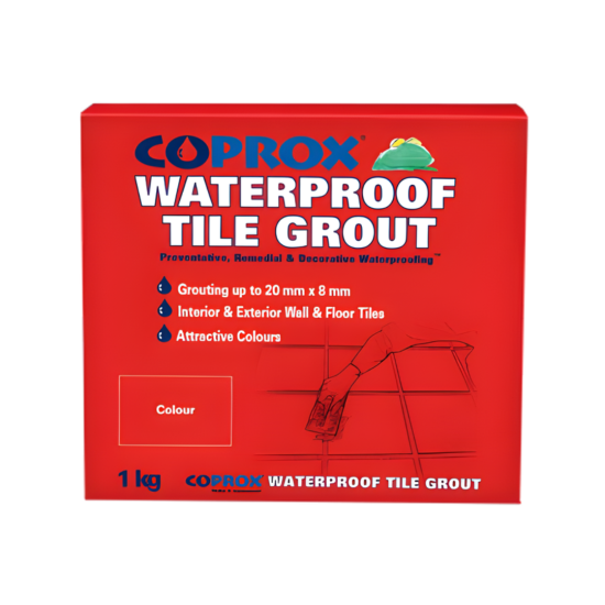 COPROX - Tile Grout - Light Grey - 1kg (CC-TGCL-1)