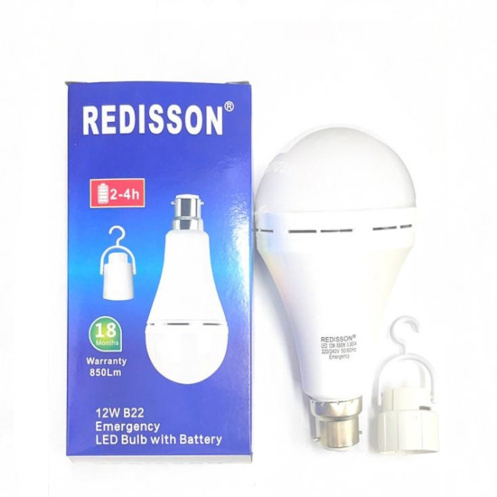 Redisson - Emergency Bulb - 12W - B22