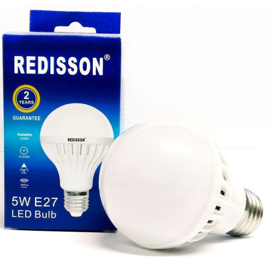Redisson - LED Bulb - 5W - E27