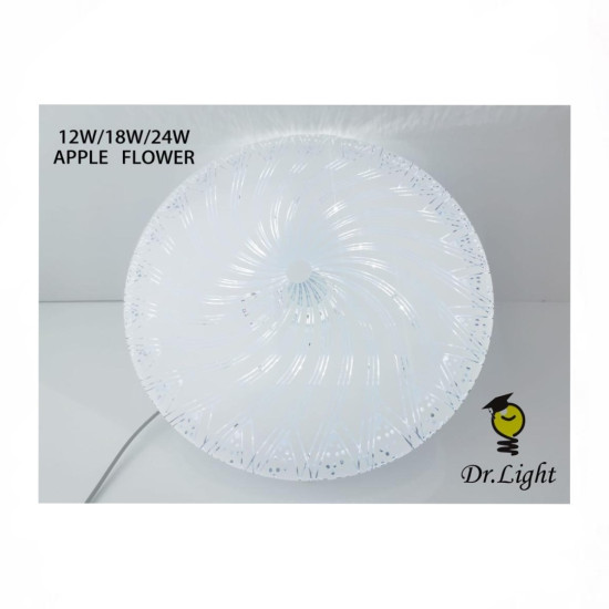 Dr. Light - Ceiling Light - 24W - Apple Flower - DRCL24WN
