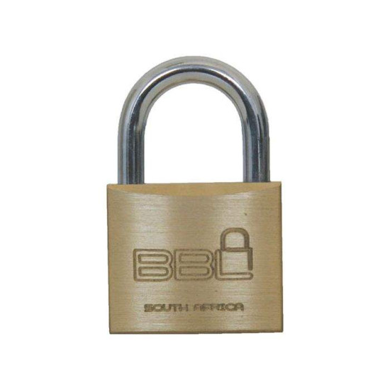 BBL - Padlock Brass - Double Link - 50mm