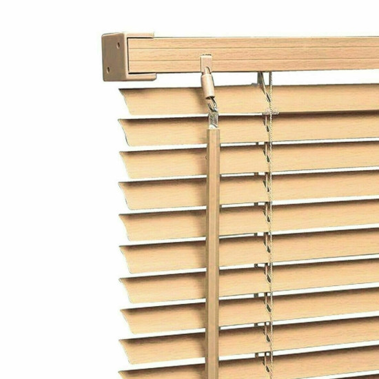 Blinds - PVC Teak - 600mm x 900mm