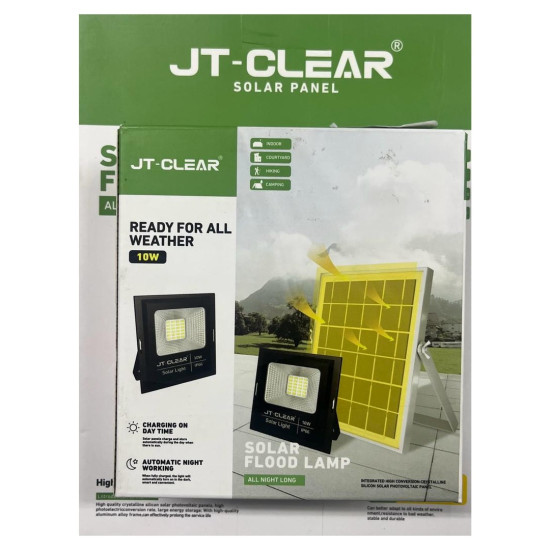 Fame - Solar Flood Light - 10W + Panel - JT-BJ10W