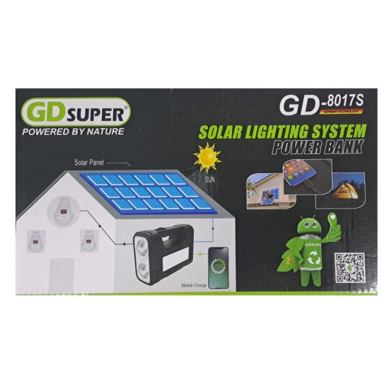 Fame - Solar Lighting - Power Bank - GD-80175