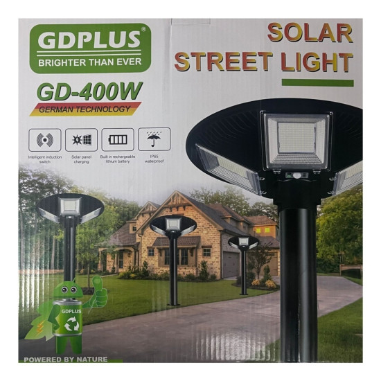 Fame - Solar Street Light - Round - GD-400W