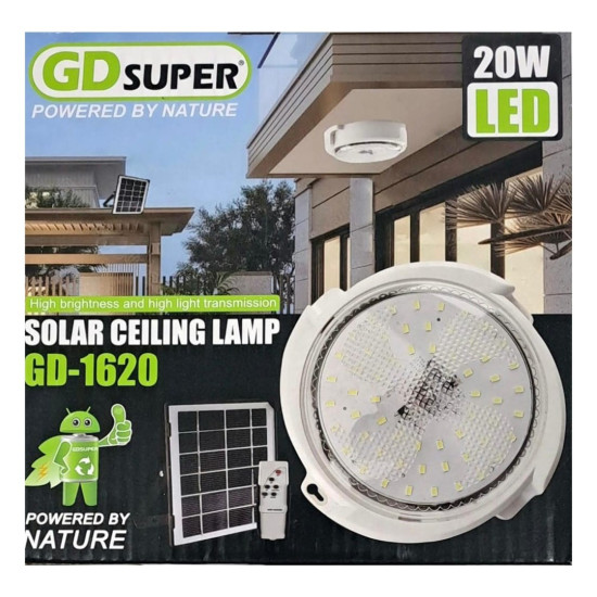 Fame - Solar Ceiling Lamp - LED-20W - GD-1620