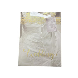 Gift Bag - Wedding Design - Medium - 18cm x 23cm - 2 - designs: 2