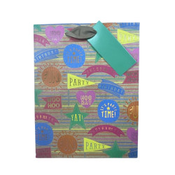 Gift Bag - Birthday Wishes - Medium - 18cm x 23cm - 2 - designs: 2