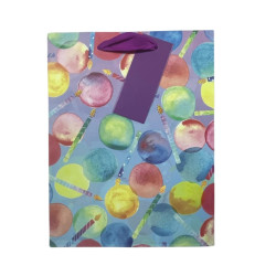 Gift Bag - Birthday Wishes - Medium - 18cm x 23cm - 4 - designs: 4