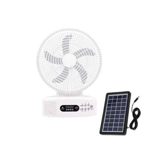 Rechargeable Solar Powered Fan - ANDOWL - Q-312