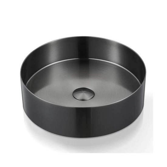 Round Sink - Stainless Steel Black - Sink38