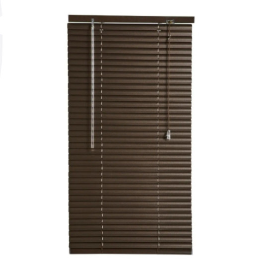 Blinds - Aluminium - Chocolate - 600mm x 900mm