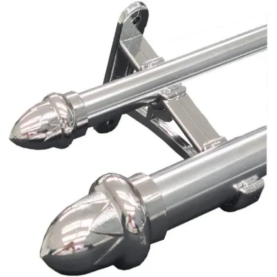 Curtain Rod - Chrome Combo - 3M
