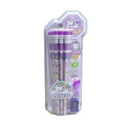 2B - Pencil 12 Pack - Unicorn Combo 2B - Pencil 12 Pack - Unicorn Combo