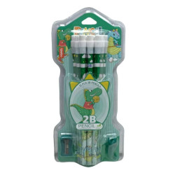 2B - Pencil 2 Pack - Dinosaur Combo 2B - Pencil 2 Pack - Dinosaur Combo