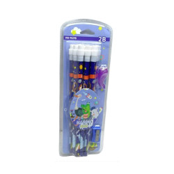 2B - Pencil 12 Pack - Animal Combo 2B - Pencil 12 Pack - Animal Combo