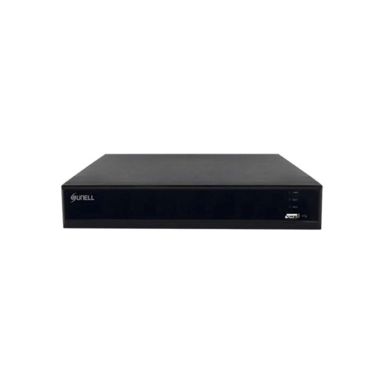 Sunell NVR 8CH - 1 BAY - 1X LAN - 8X POE - H-265 - AI