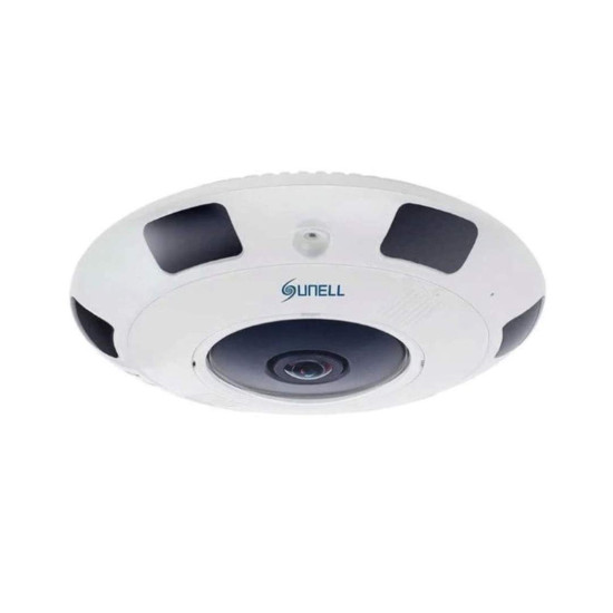 Sunell IP Fisheye 12MP IK10 - 4000 x 3000 - POE