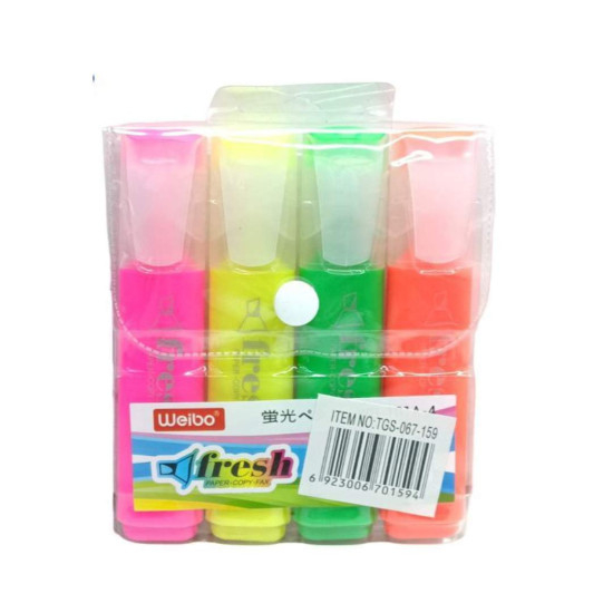Highlighters - 4 Colours