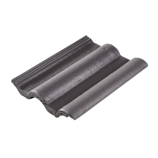 Double Roman - Roof Tile - Black