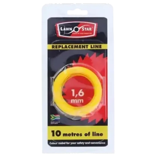 Lawn Star - Trimmerline - 1.6mm x 10m